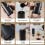 Electric Coffee Grinder Portable USB Rechargeable for 6