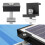 Solar Panel Mounting Clamp Black 35mm End and Middle 3