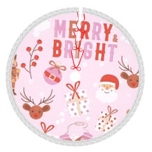 Christmas Tree Skirt 48 Inch Rustic Holiday Decor
