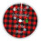 Christmas tree skirt plaid 36 inch 1