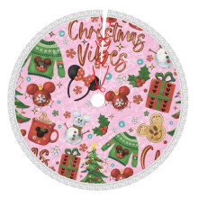 Christmas Tree Skirt 36 Inch Rustic Holiday Decor