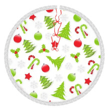 Christmas Tree Skirt Rustic 36 Inch