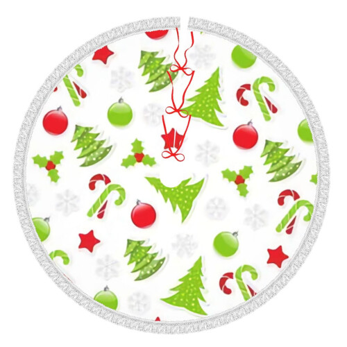 Christmas Tree Skirt Rustic 36 Inch