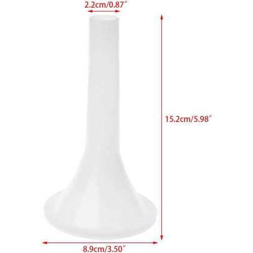 Plastic meat grinder funnel tube size 22 2