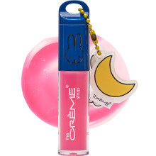The Crme Shop Miffy Lip Oil met Sleutelhanger en Miffy Charms, Glanzende Finish, Langdurig, Met Jojoba- en Zonnebloemolie