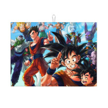 Dish Drying Mat Dragon Ball Z Microfiber 18x24 Inch