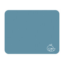 Kitchen Dish Drying Mat Absorbent Blue 12x8 in
