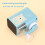 Jacenvly Hand-Cranked Pencil Sharpener for Kids, Standard 8