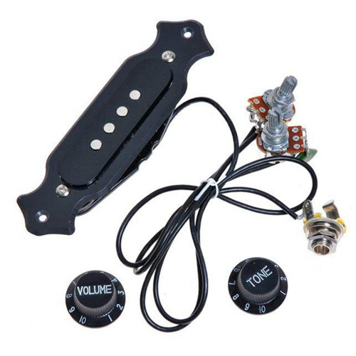 Electric Guitar Pickup Set with Volume and Tone Control 4 1