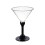 Christmas martini glasses plastic 6 pcs 1