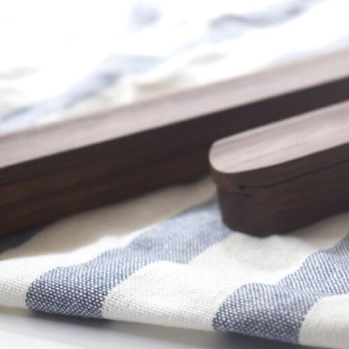 Walnut Solid Wood Chopsticks Set with Box Case 2