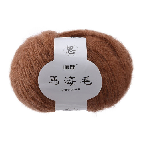 Jacenvly soft mohair yarn for knitting and crochet 2