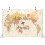Retro World Map Backdrop Travel Theme 10x8 ft 4