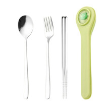 Stainless Steel Cutlery Set with Case 4-Piece