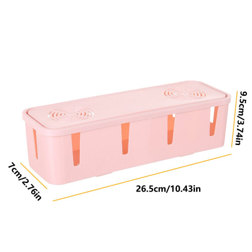 Food Storage Box Multifunctional Power Socket Organizer 1 pc