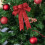 Holiday Bow Door Decor, Shiny Sequin, Double Layer 4