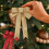 Holiday Bow Door Decor, Shiny Sequin, Double Layer 7