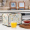 Floral Toaster Cover 2-Slice Polyester Dust and Fingerprint 5
