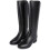 Geox (, ) Geox D Felicity Leather Women's Black Boots 6