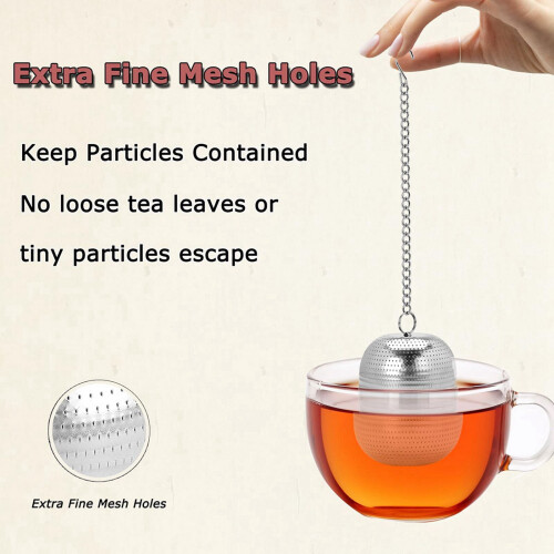 Stainless Steel Tea Infuser 2 pcs 2