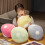 Mushroom plush throw pillow soft comfortable home decor 3