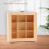 Wooden tea bag organizer chest with 9 compartments 2