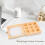 Wooden tea bag organizer chest with 9 compartments 4