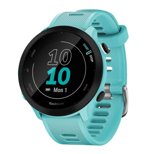 Garmin Garmin Forerunner 55, 42mm GPS running smartwatch, Aqua 1