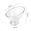 LOVIVER coffee capsule container clear 1-pack 7