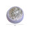 Pink nail art sequins box irregular reflective 1 set 6