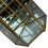 Clear glass jewelry box three-layer earring storage 7