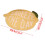 Grinch Christmas placemat PVC fruit shape non-slip 3