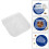 Nut Milk Bag Reusable Fine Nylon Strainer 46x46cm 4