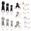 Zipper Repair Kit Replacement Sliders 84PCS 3