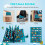Enamel Pin Display Book 8 Pages Clear PVC Cover 6