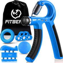 FitBeast Grip Strengthener Forearm Strengthener Hand Grips Strengthener Kit - 5