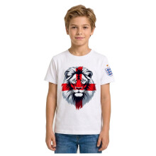 PicOnTshirt England Tshirt Boys Football English Flag T-Shirt, 2026 T Shirt 10 y