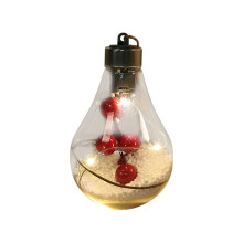 Christbaumkugeln (generisch), Christbaumschmuck, Warmlicht-Kugel, Leuchtende transparente Weihnachtskugel