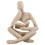 Abstract Thinker Bookend Resin Statue Sandstone 2