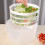 Salad spinner vegetable washer dryer 3 L 4