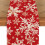 Christmas table runner snowflake design 72x14 inches 1