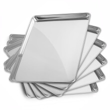 Aluminum Full Sheet Pan 15 x 21 inches 6-pack