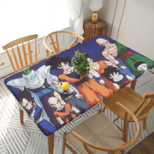 Dragon Ball Z elastic tablecloth rectangle 2.5x5 ft