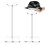 Acrylic Hat Stand Adjustable Height 2 pcs 5