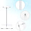 Acrylic Hat Stand Adjustable Height 2 pcs 6