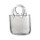 Glass flower vase handbag shape 1 piece 4