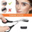 Eyebrow Trimmer Scissors Stainless Steel with Comb 1 Pair 4