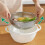 Stainless Steel Colander Set with Mixing Bowl 2PC 1