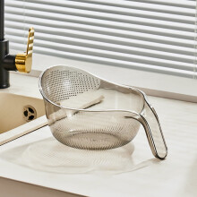 Kitchen Sink Drain Basket Plastic Strainer with Funnel