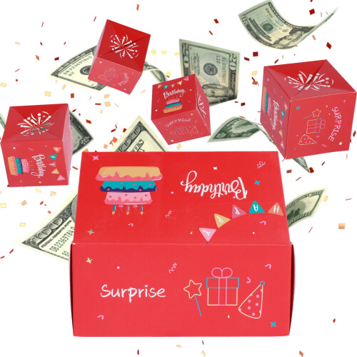 Bouncing Gift Box Set DIY Pop Up 20 pcs 10x8x19cm 1
